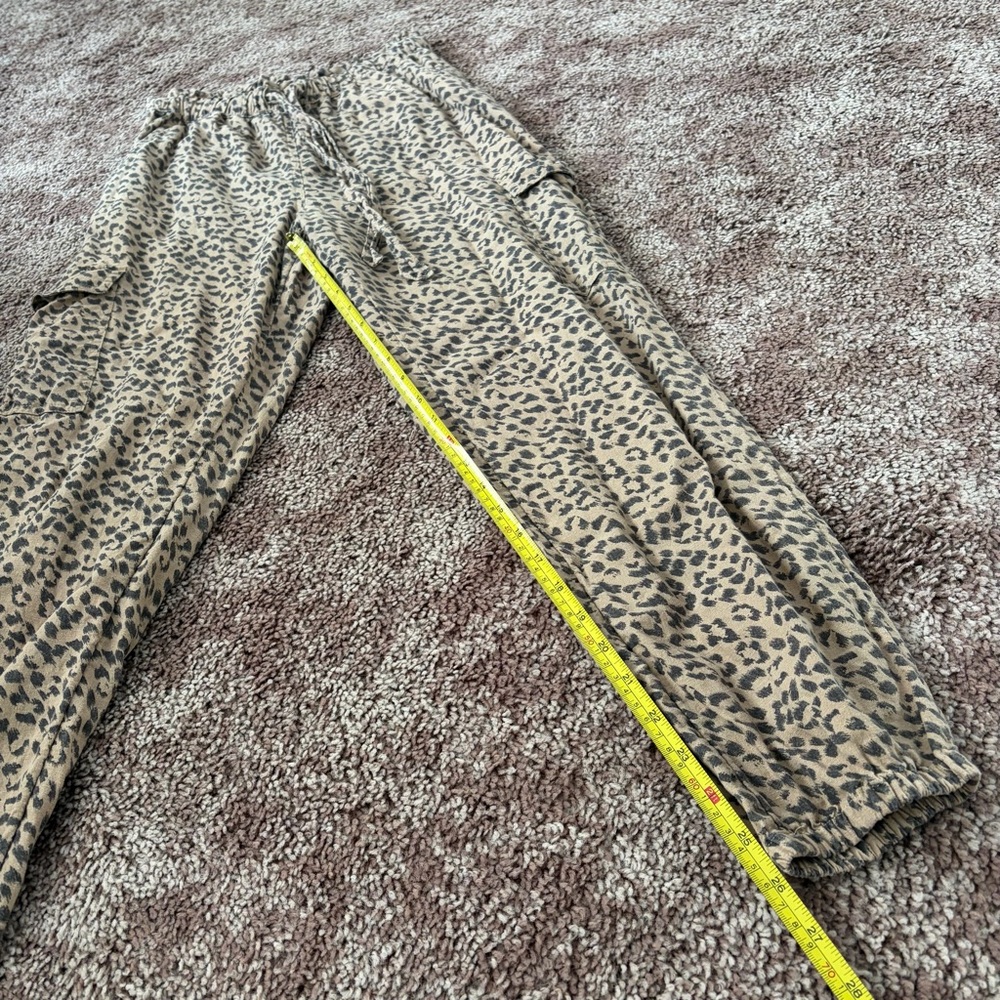 Aerie Leopard Print Joggers - Picture 4 of 8